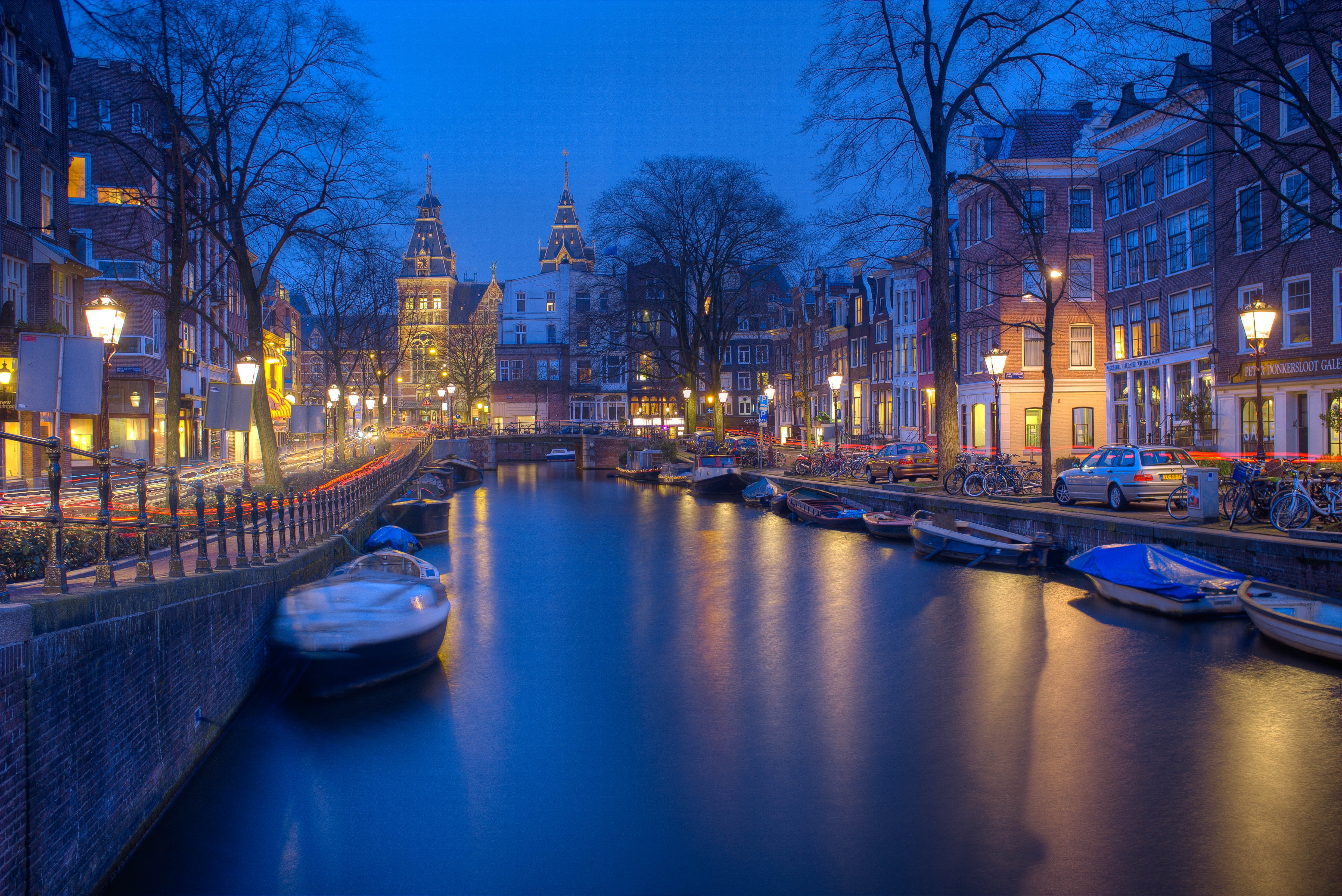 Amsterdam Night Cruise - HD Wallpaper 