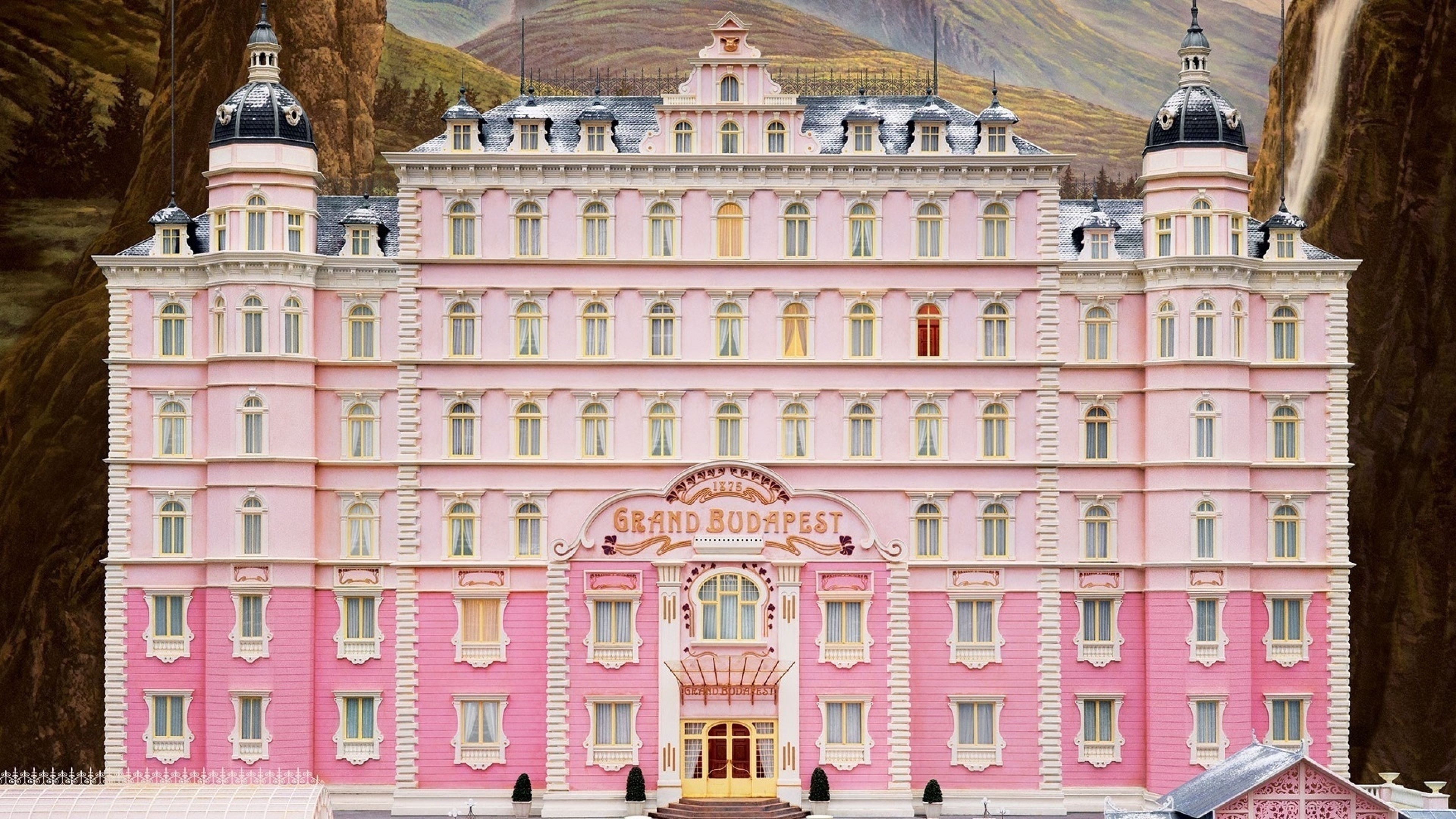 The Grand Budapest Hotel, Building - Grand Budapest Hotel Wallpaper Hd - HD Wallpaper 
