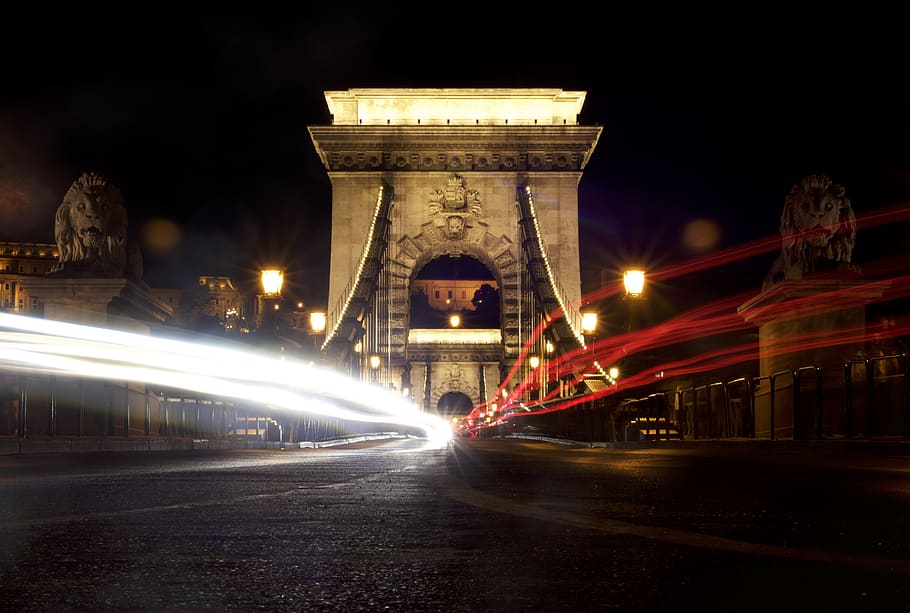 Széchenyi Chain Bridge, Budapest, Hungary, Nice Pictures - Széchenyi Chain Bridge - HD Wallpaper 