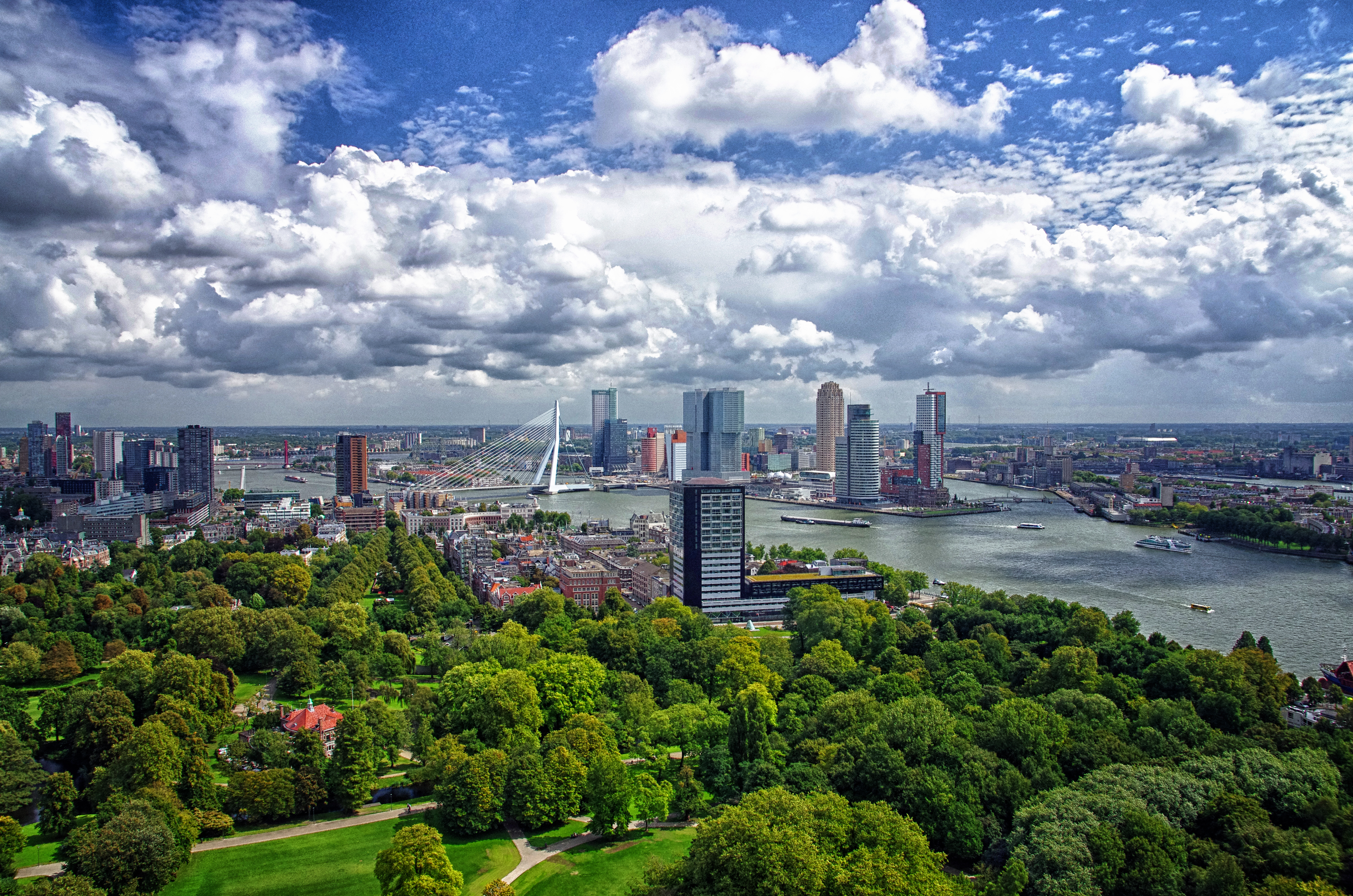 Rotterdam - HD Wallpaper 