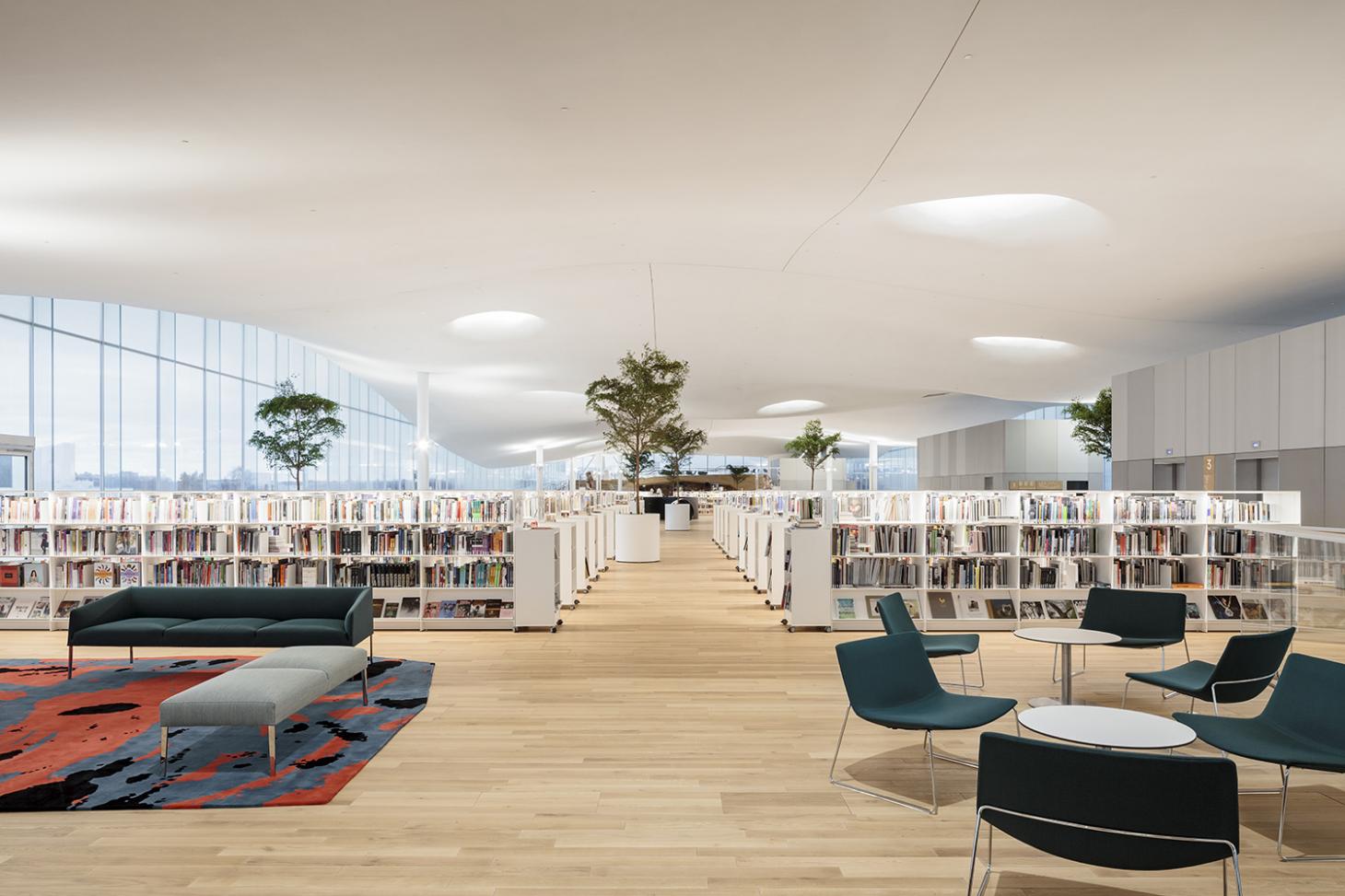 Interior Of Oodi Central Library - Oodi Helsinki - HD Wallpaper 