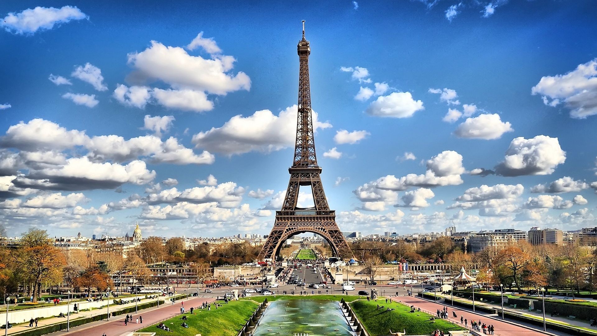 Eiffel Tower - HD Wallpaper 