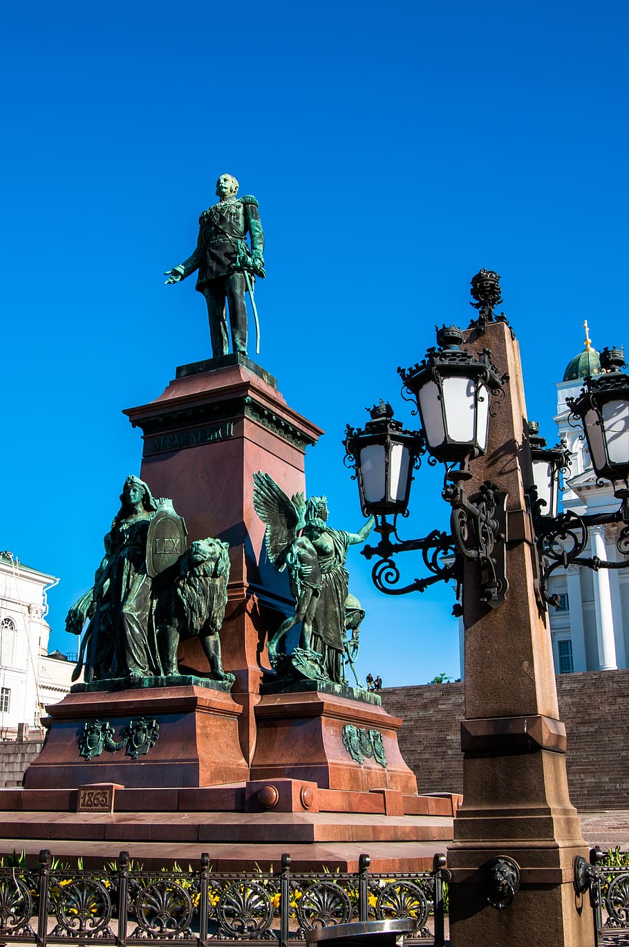 Architecture, Helsinki, Senate Square, Alexander Ii, - HD Wallpaper 