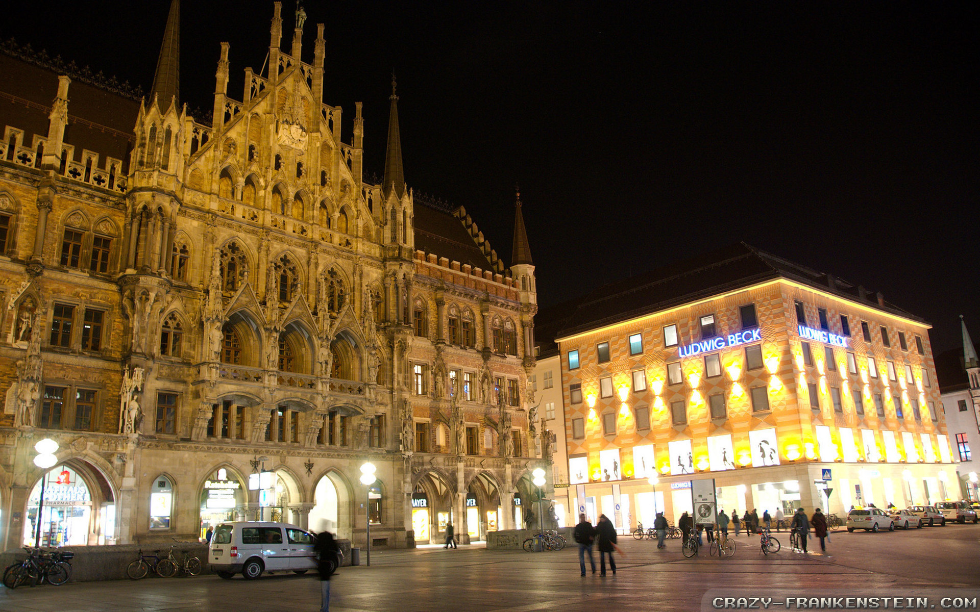 Allianz Arena Bayern Munich Wallpaper Football Wallpapers - Marienplatz - HD Wallpaper 