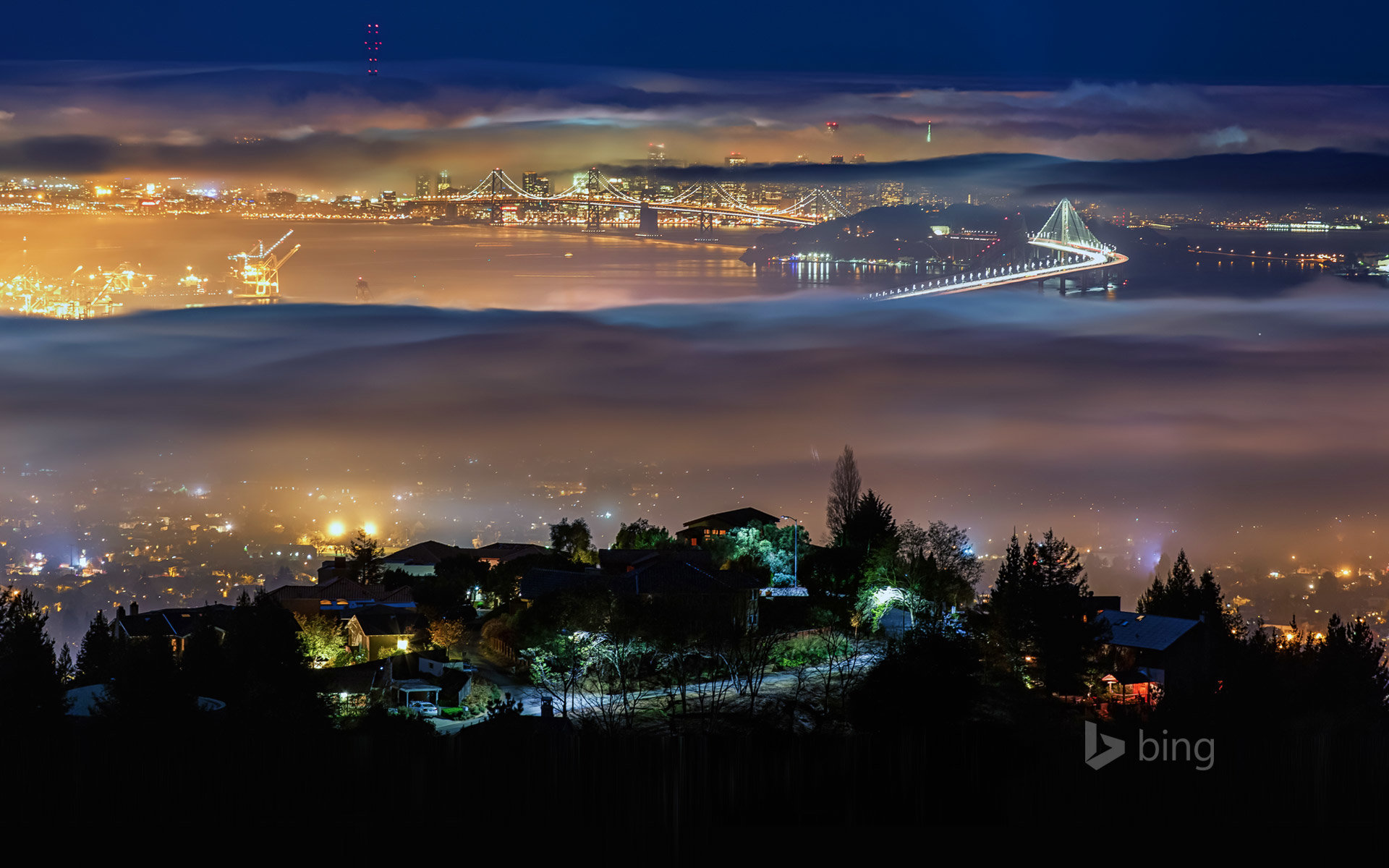 Download Hd San Francisco Desktop Wallpaper Id - Grizzly Peak View - HD Wallpaper 
