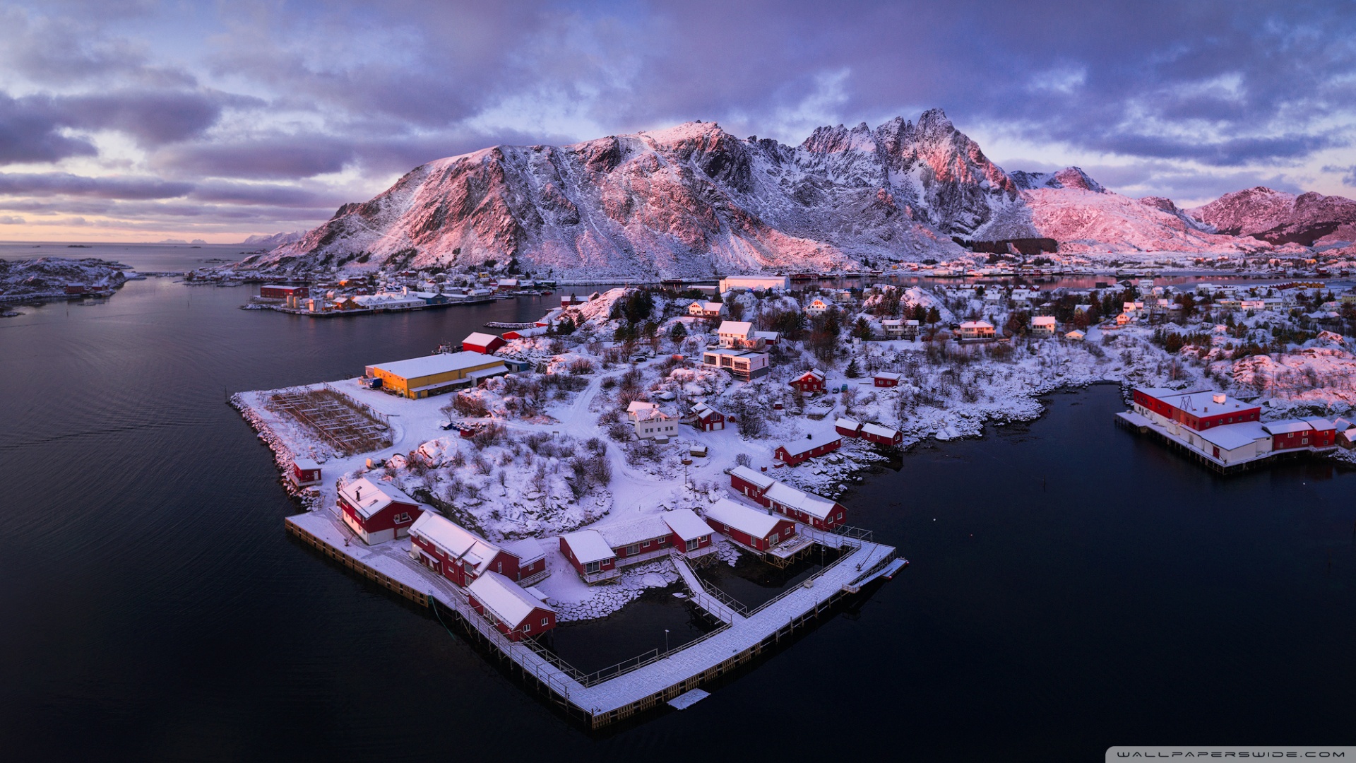 Lofoten Islands Norway 1080p - HD Wallpaper 