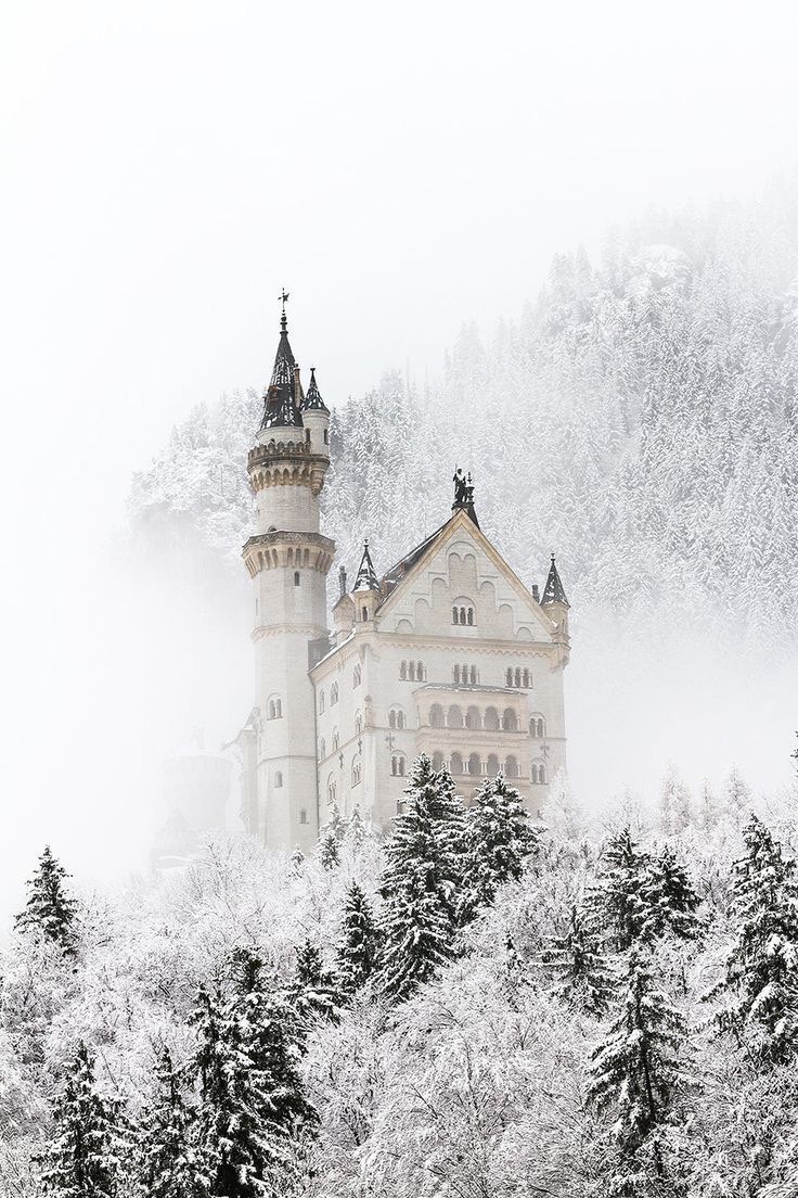 Snow Castle Aesthetic - HD Wallpaper 