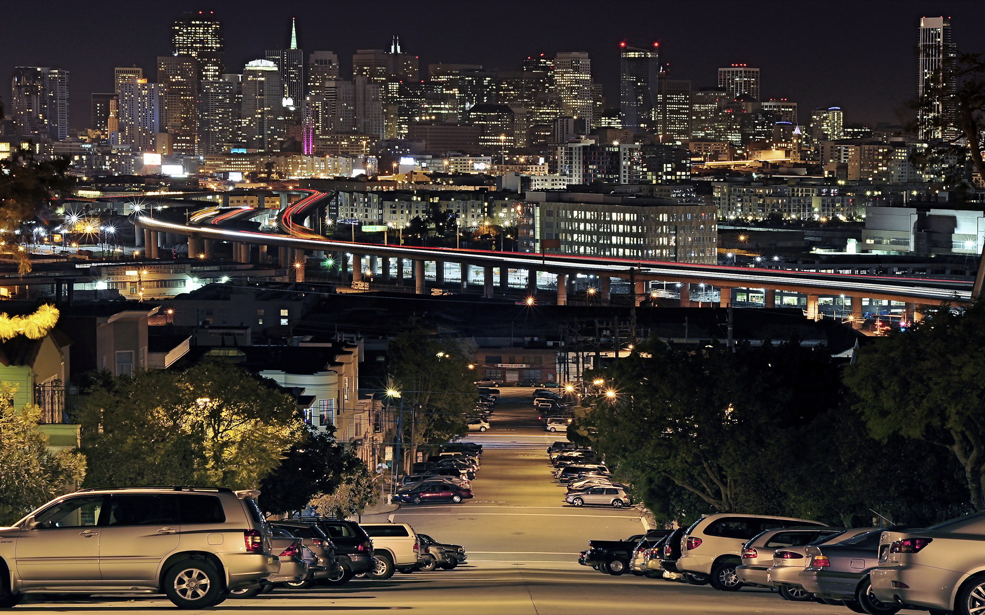 Desktop Wallpapers Free San Francisco - Potrero Hill - HD Wallpaper 