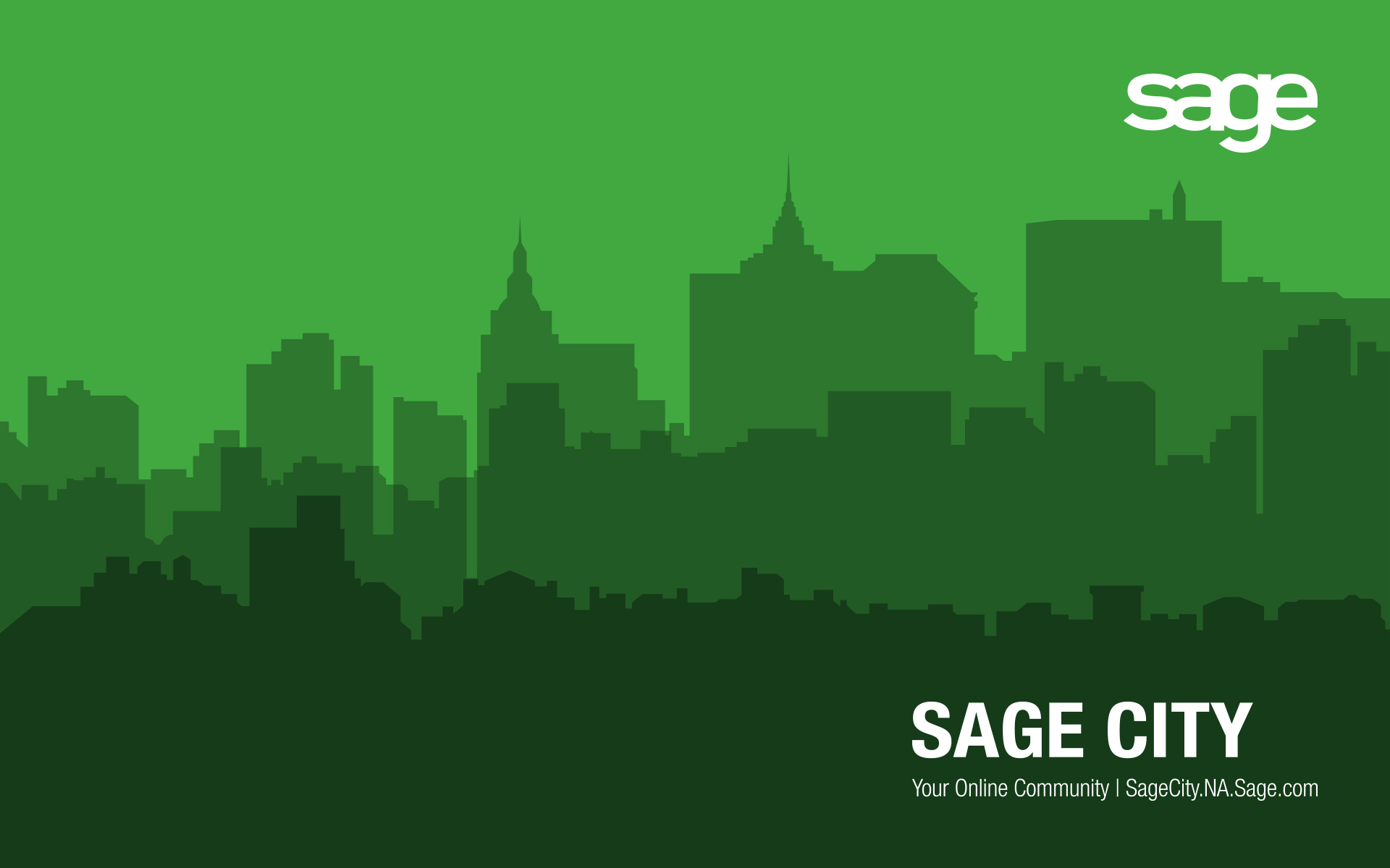 Sage City - HD Wallpaper 