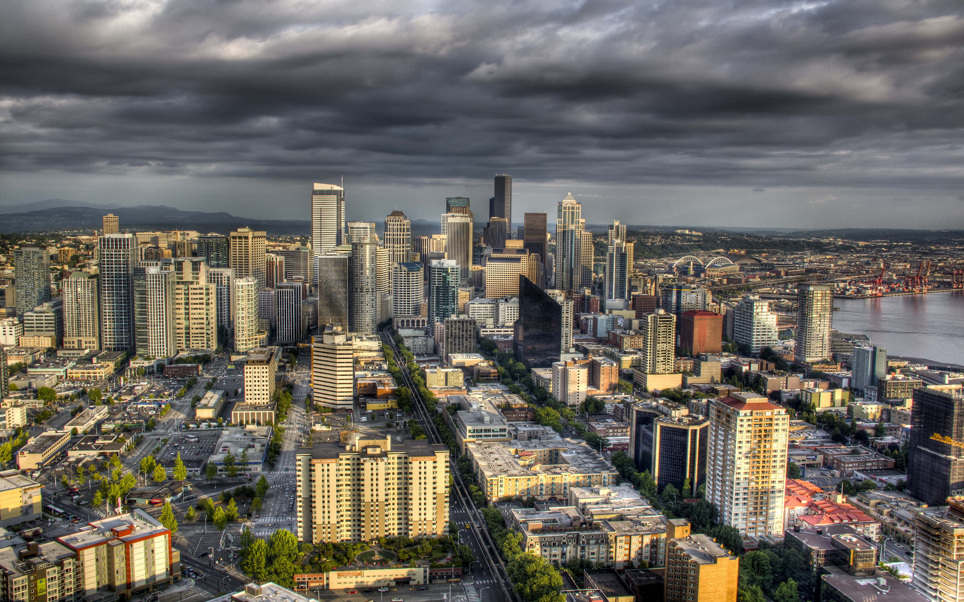 Seattle Macbook - HD Wallpaper 