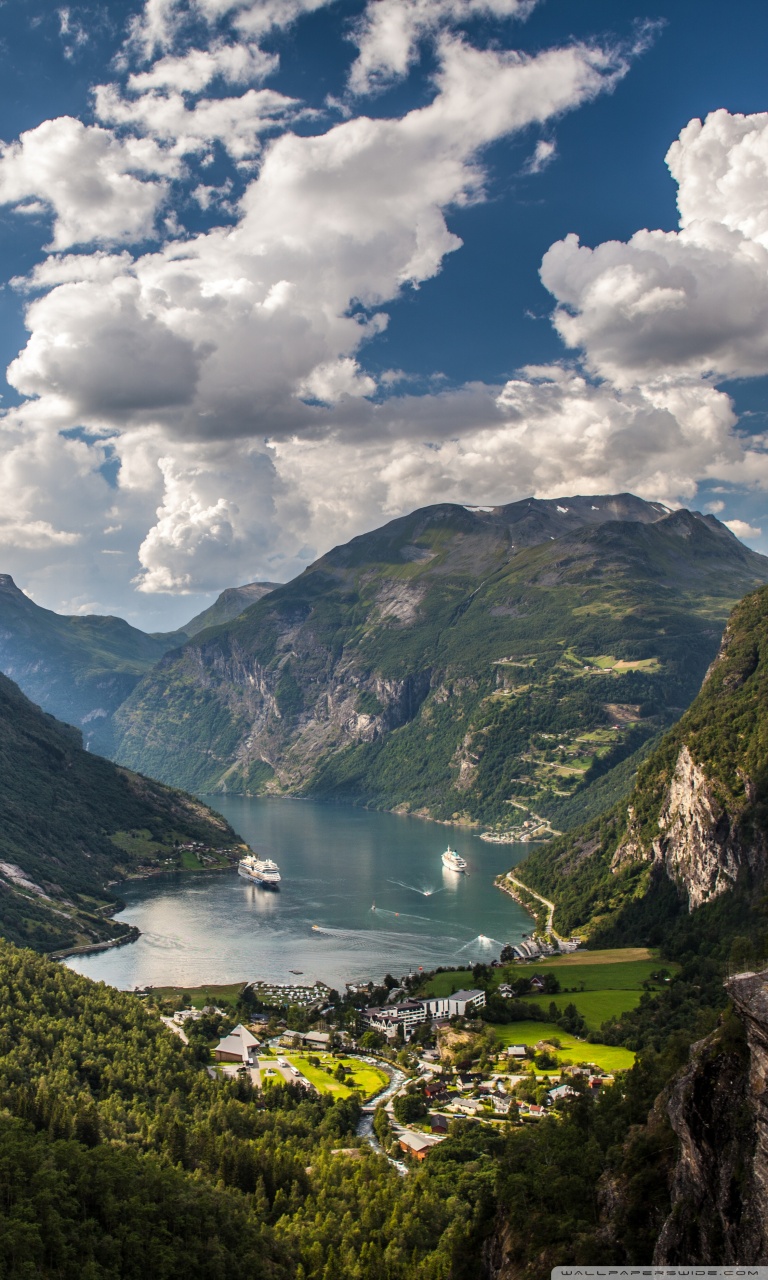 Geiranger - HD Wallpaper 
