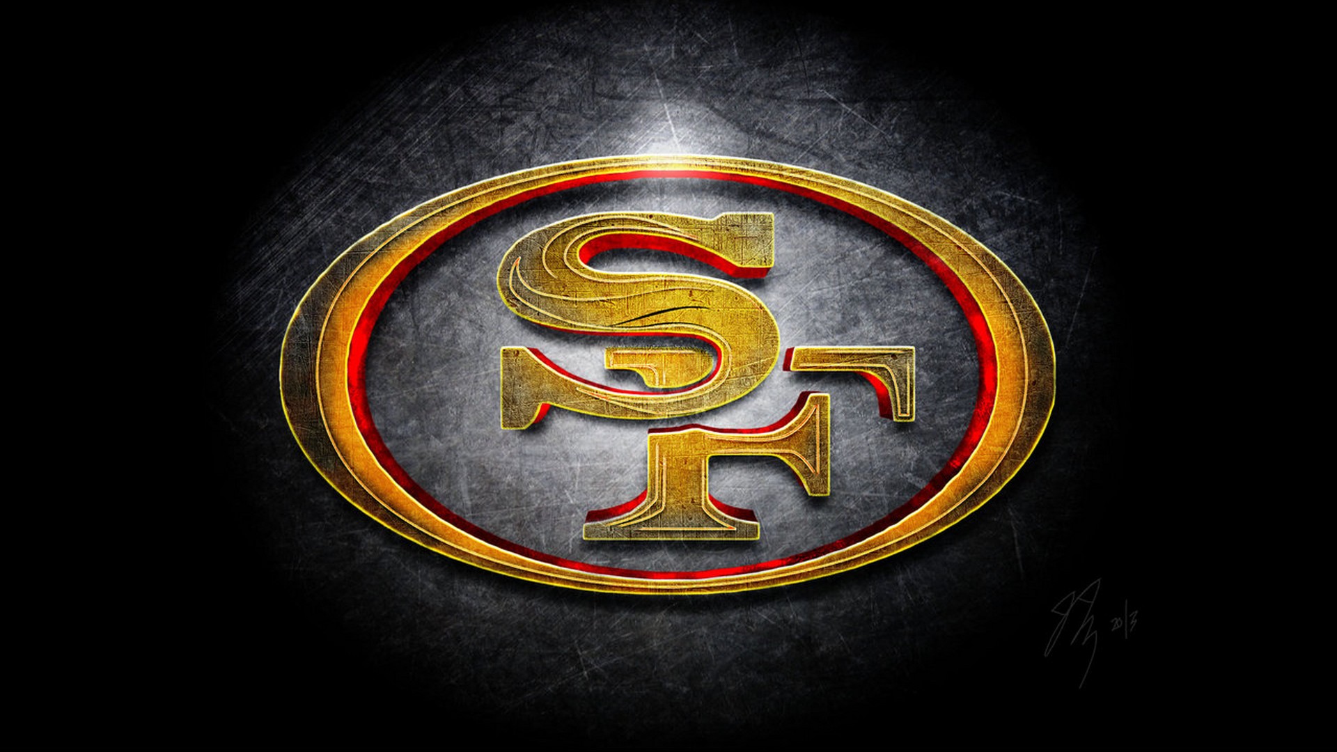 San Francisco 49ers Desktop Wallpaper With High-resolution - San Francisco 49ers - HD Wallpaper 