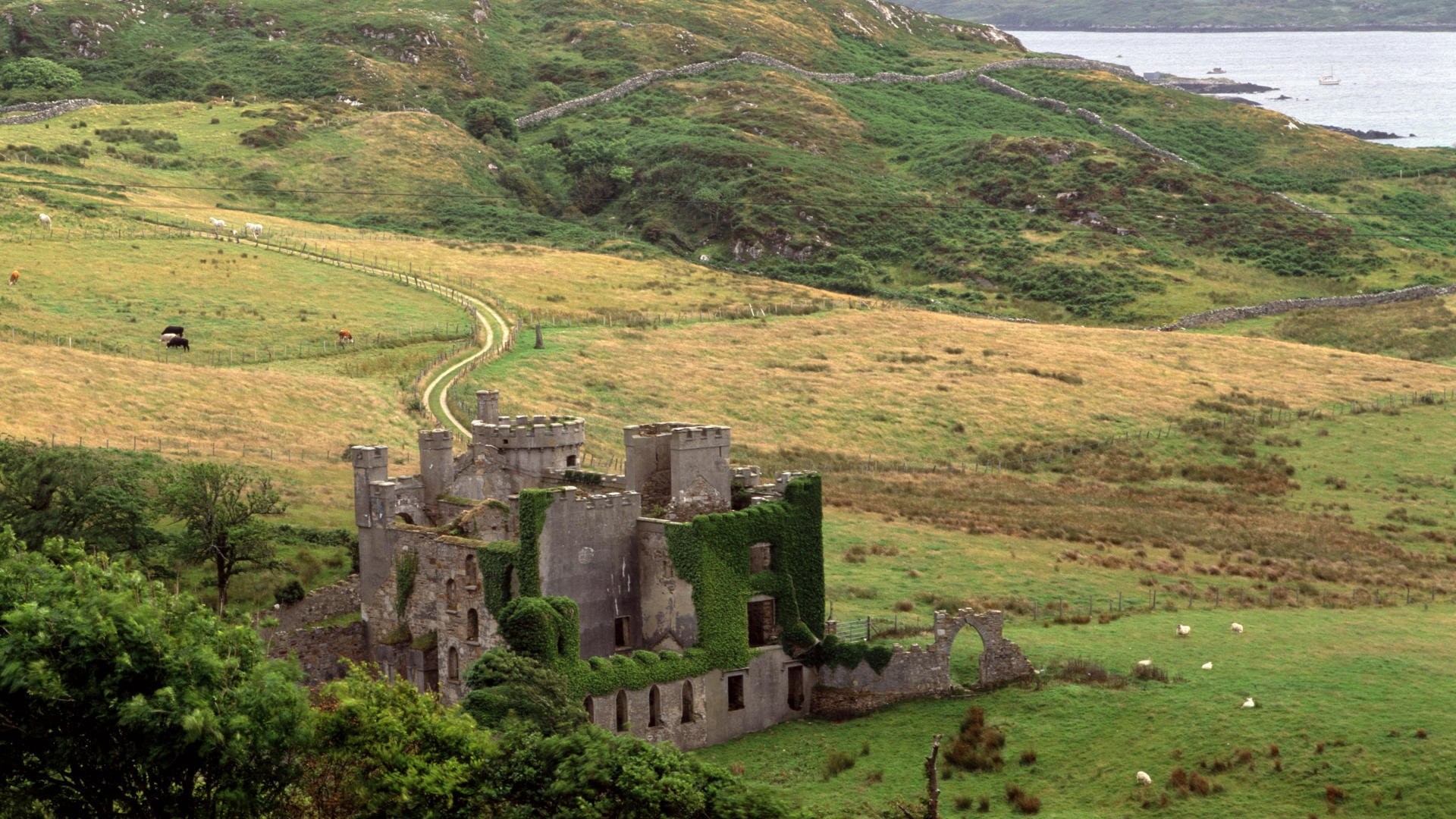 Clifden Castle - HD Wallpaper 
