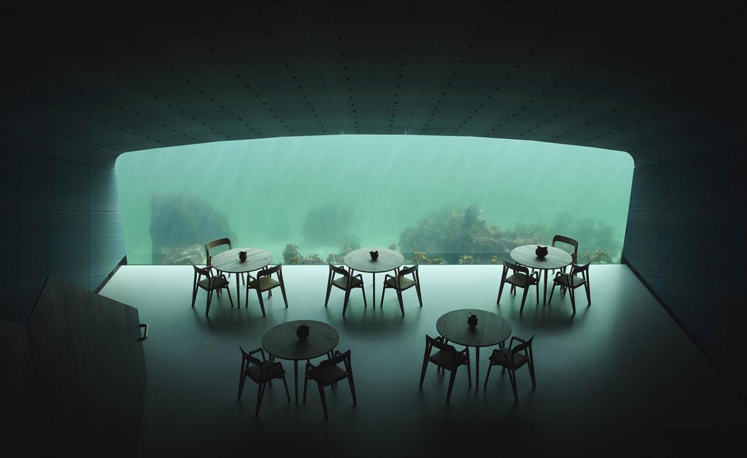 Under Restaurant By Snohetta - Underwater Restaurant Norway Snohetta - HD Wallpaper 
