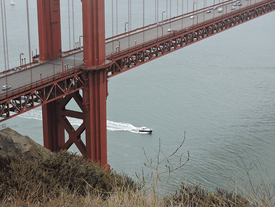 Golden Gate Bridge, Bridge, Suspension Bridge, San - HD Wallpaper 