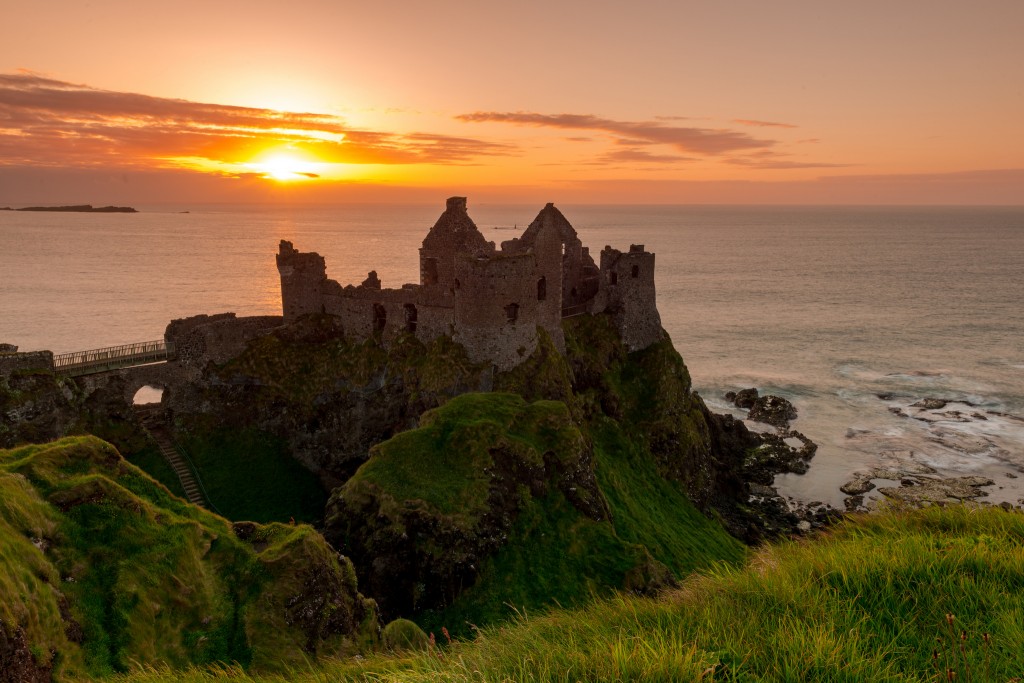 Northern Ireland Desktop Wallpaper - Dunluce, Dunluce Castle - HD Wallpaper 