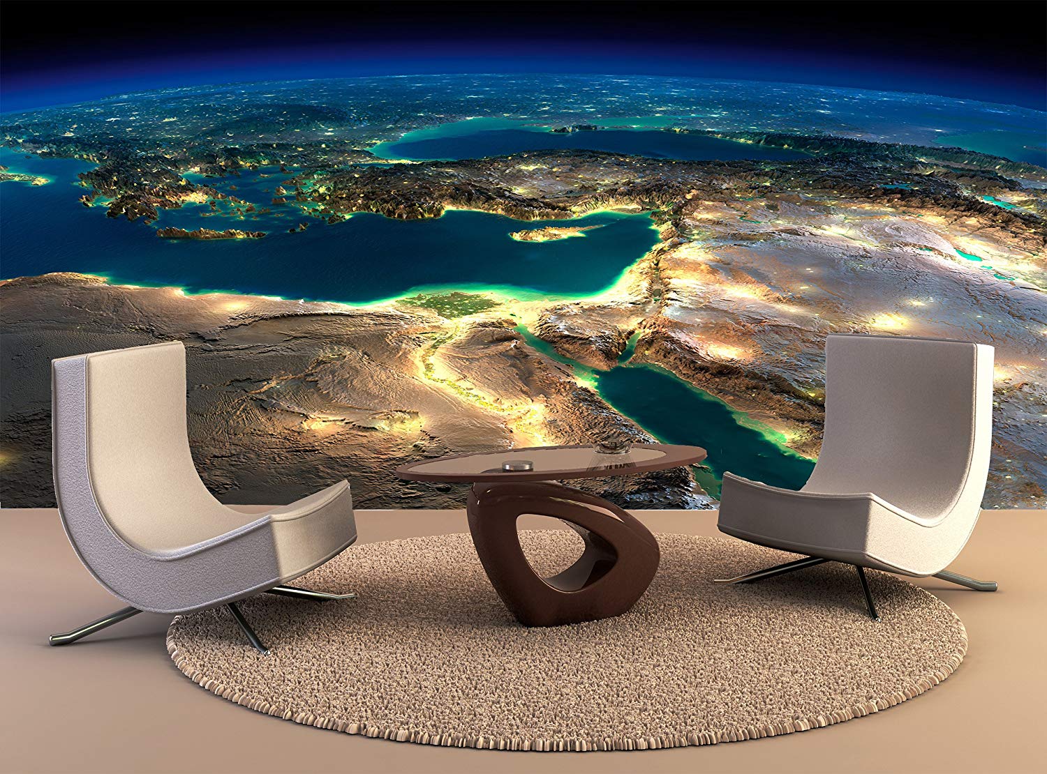 Peaceful Bedroom Wallpaper Design - HD Wallpaper 