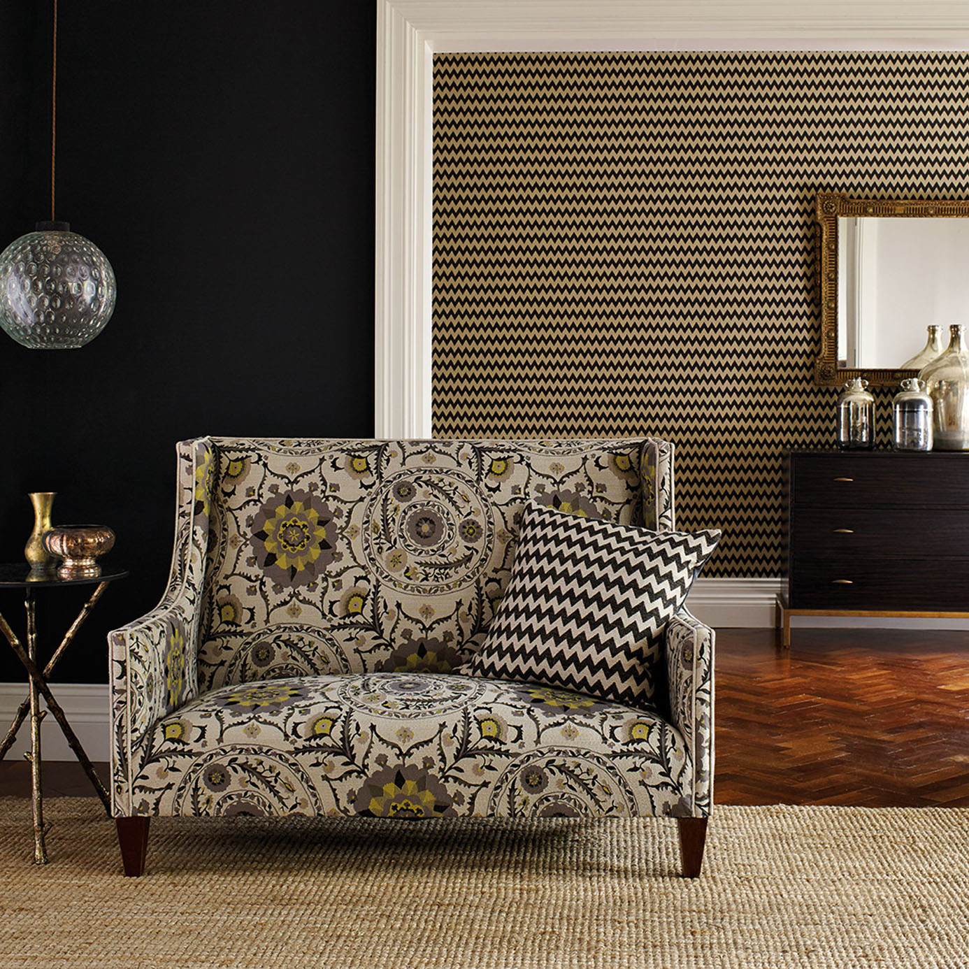 Sanderson Anthos Fabric - HD Wallpaper 