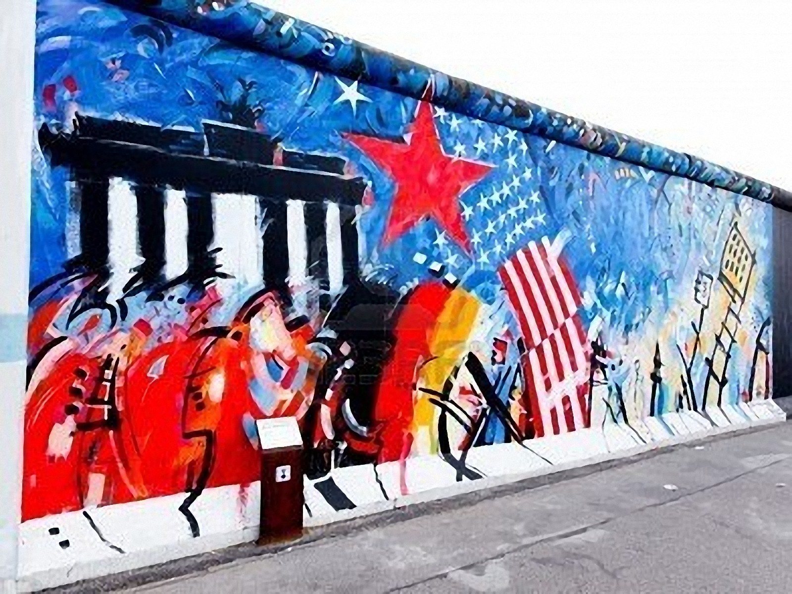 East Side Gallery - HD Wallpaper 