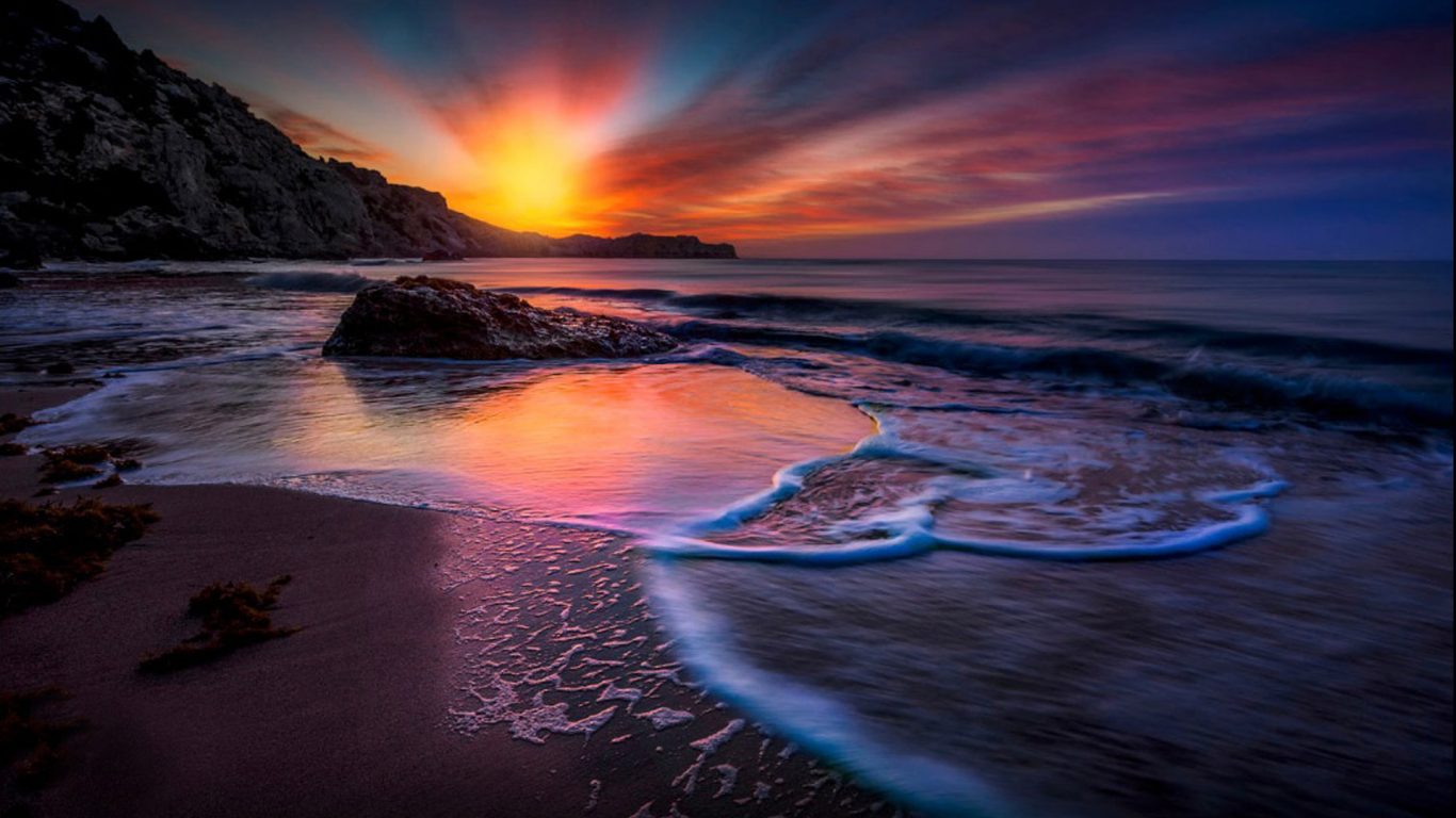 Beach Mobile Wallpaper - HD Wallpaper 