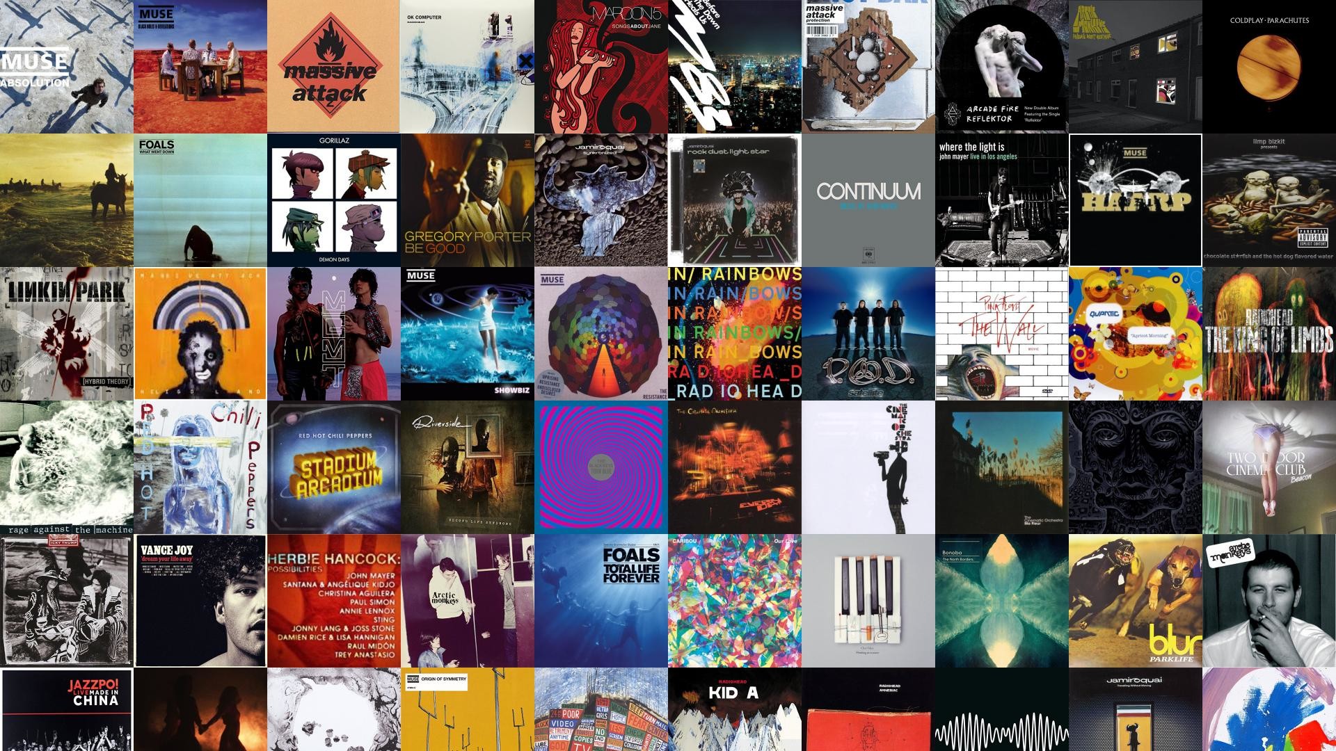 Download This Free Wallpaper With Images Of Muse Absolution, - Collage - HD Wallpaper 