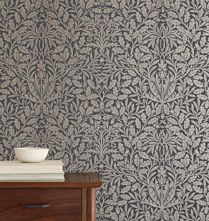 Acorn Wallpaper William Morris - HD Wallpaper 