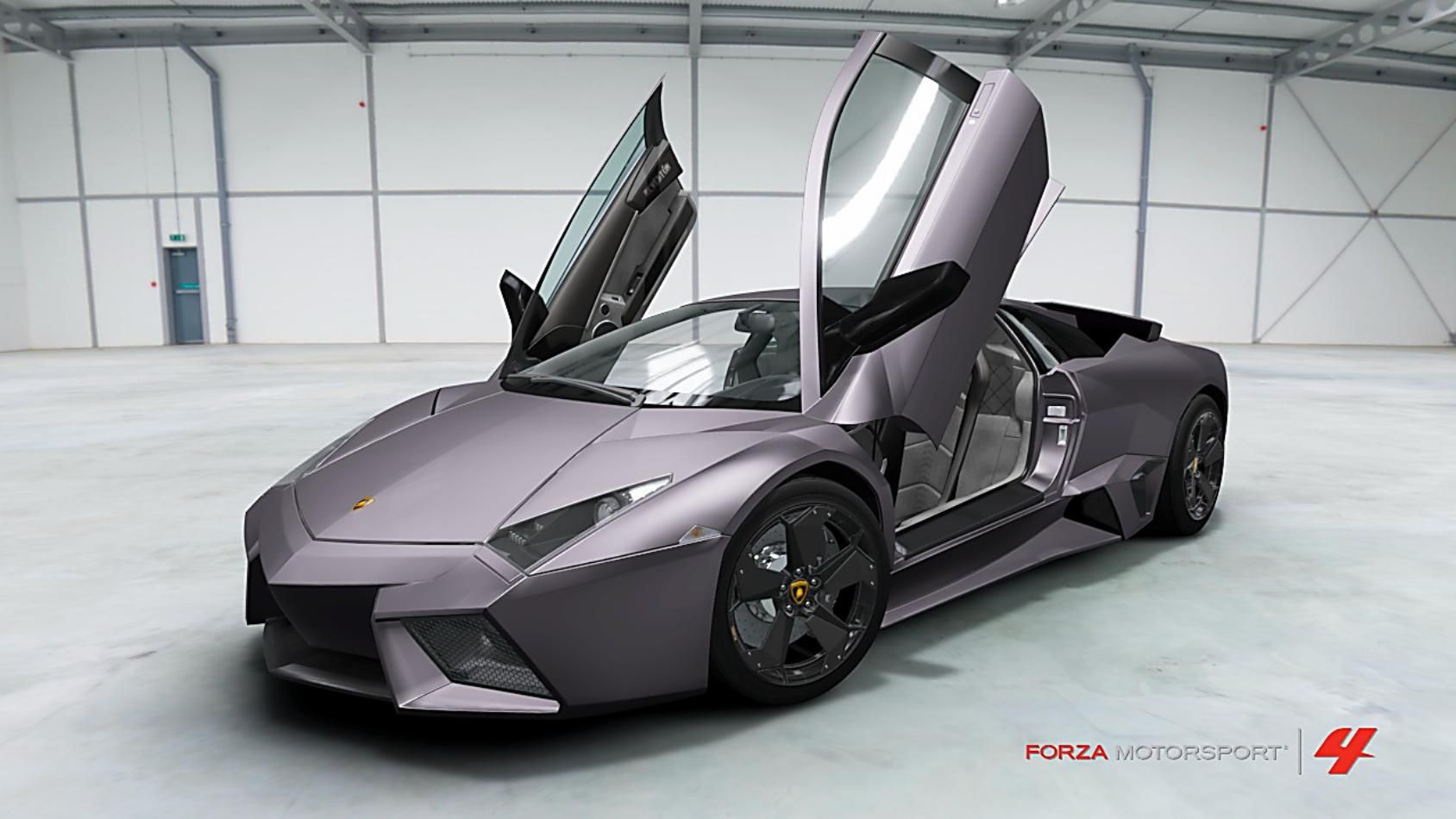 Lamborghini With Open Doors - HD Wallpaper 