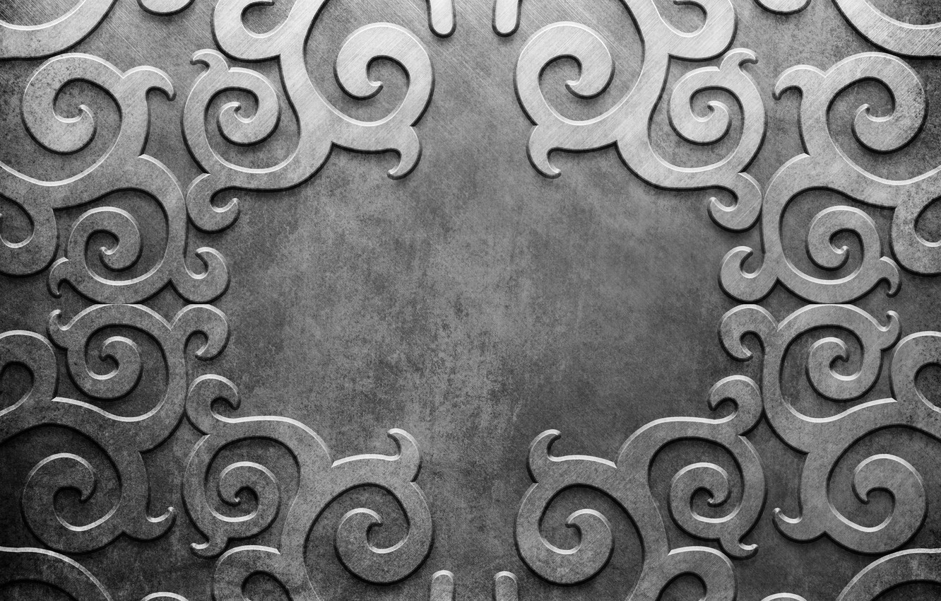 Photo Wallpaper Metal, Pattern, Silver, Metal, Texture, - Metal Background - HD Wallpaper 