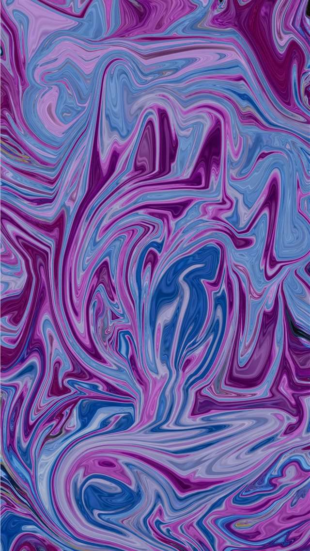 Purple And Blue Abstract Painting Iphone Wallpaper - Fondos De Pantalla Morados - HD Wallpaper 