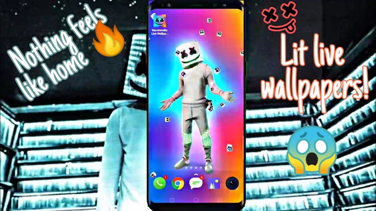 Marshmallow Marshmello - HD Wallpaper 