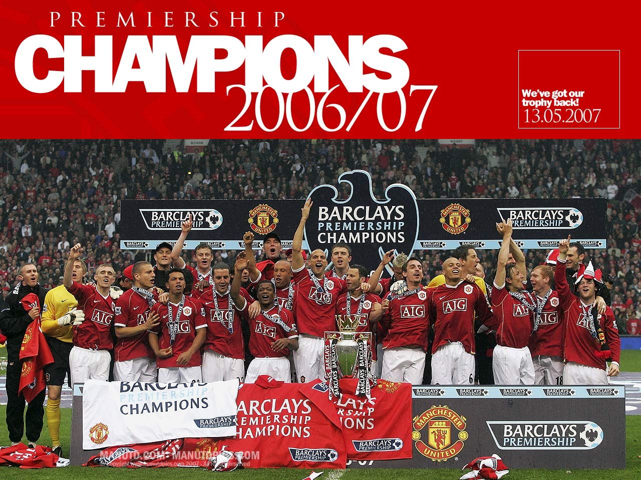 Manchester United Premier League Wins Total - HD Wallpaper 