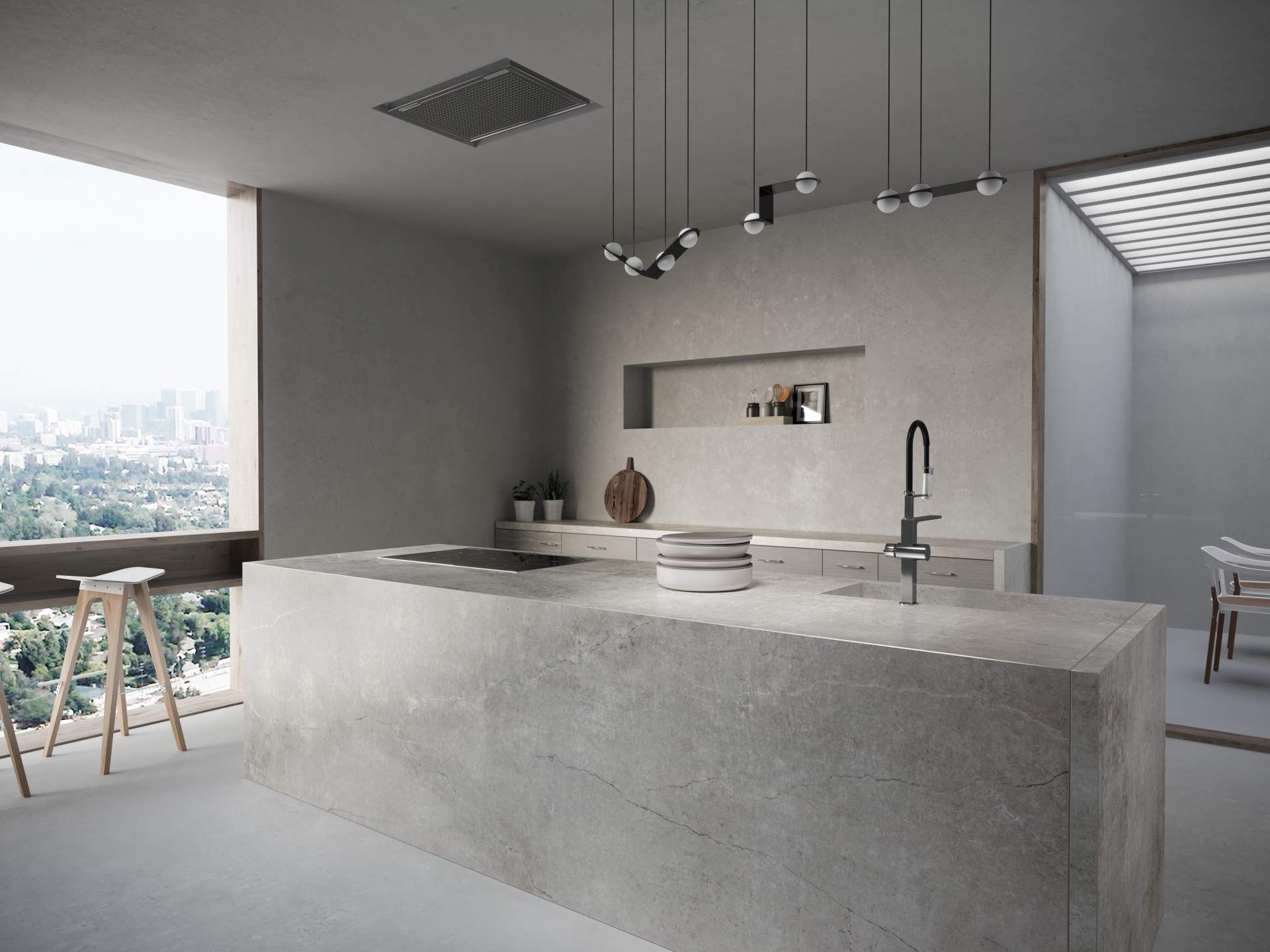 Dekton Kreta Industrial Collection - HD Wallpaper 