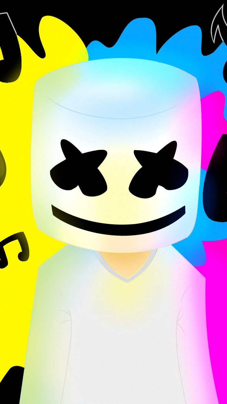 Marshmello Wallpaper Iphone 6 - HD Wallpaper 