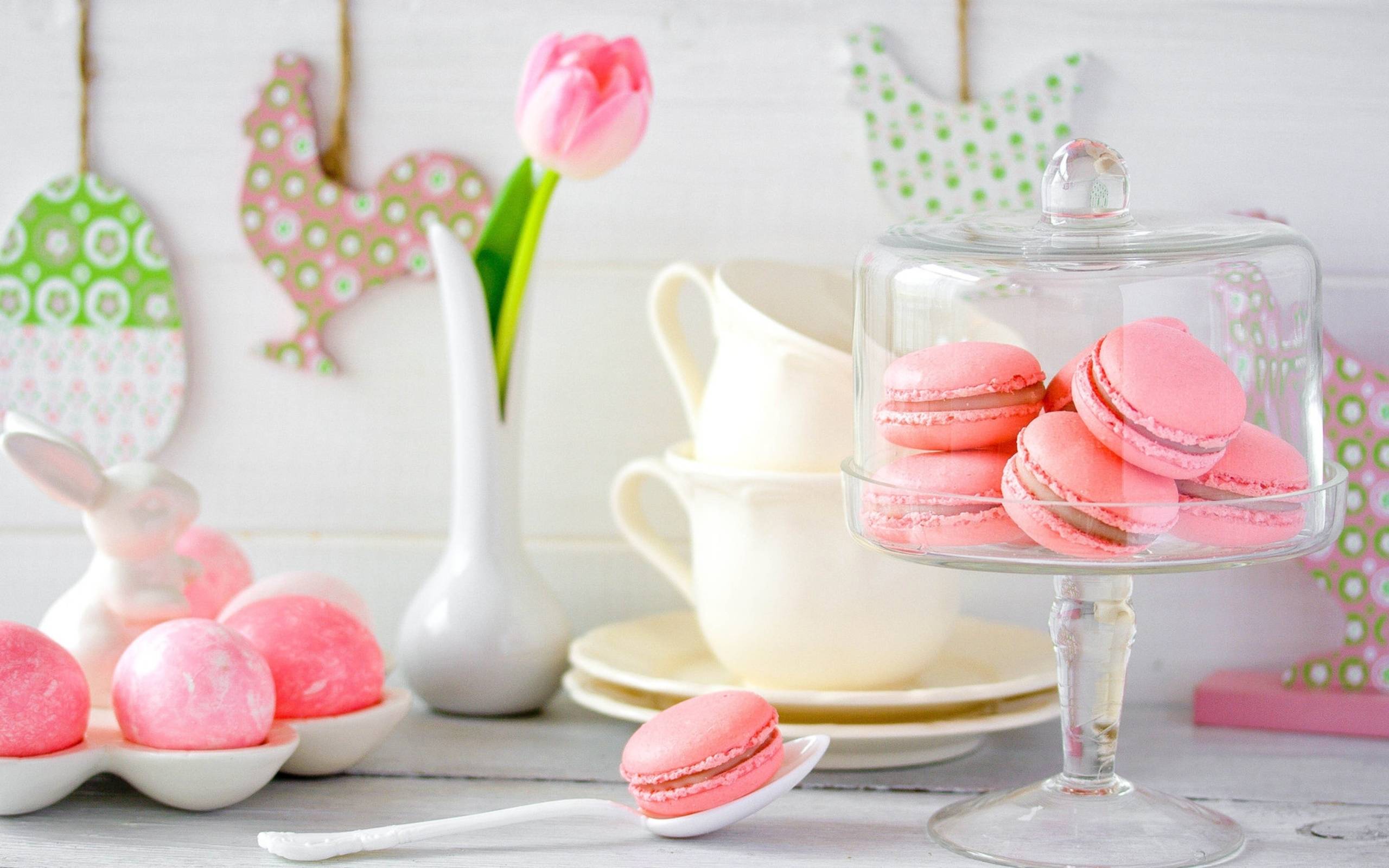 Macaron Desktop Background - HD Wallpaper 