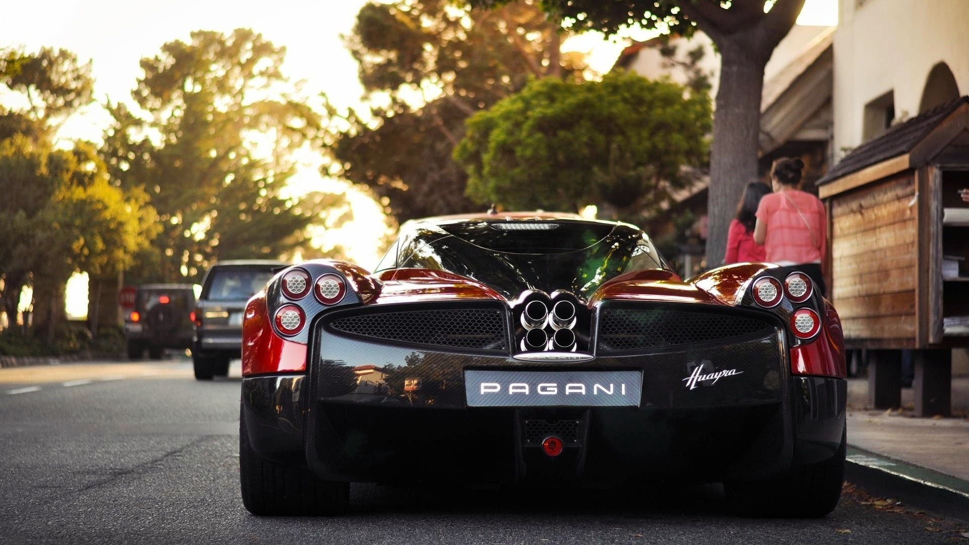 Cars Car Vehicle Transportation System Road Race Street - Pagani Huayra Full Hd - HD Wallpaper 