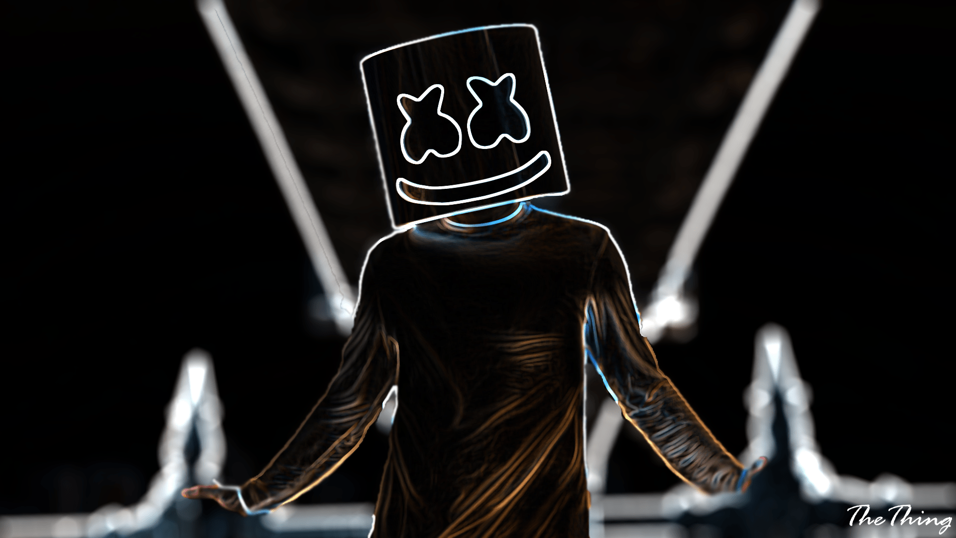 Marshmello Wallpaper Hd - HD Wallpaper 