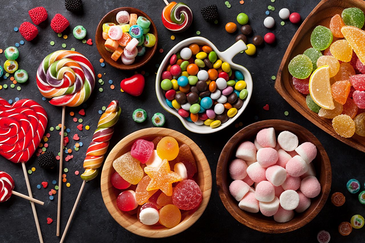 Sweets And Candies - HD Wallpaper 
