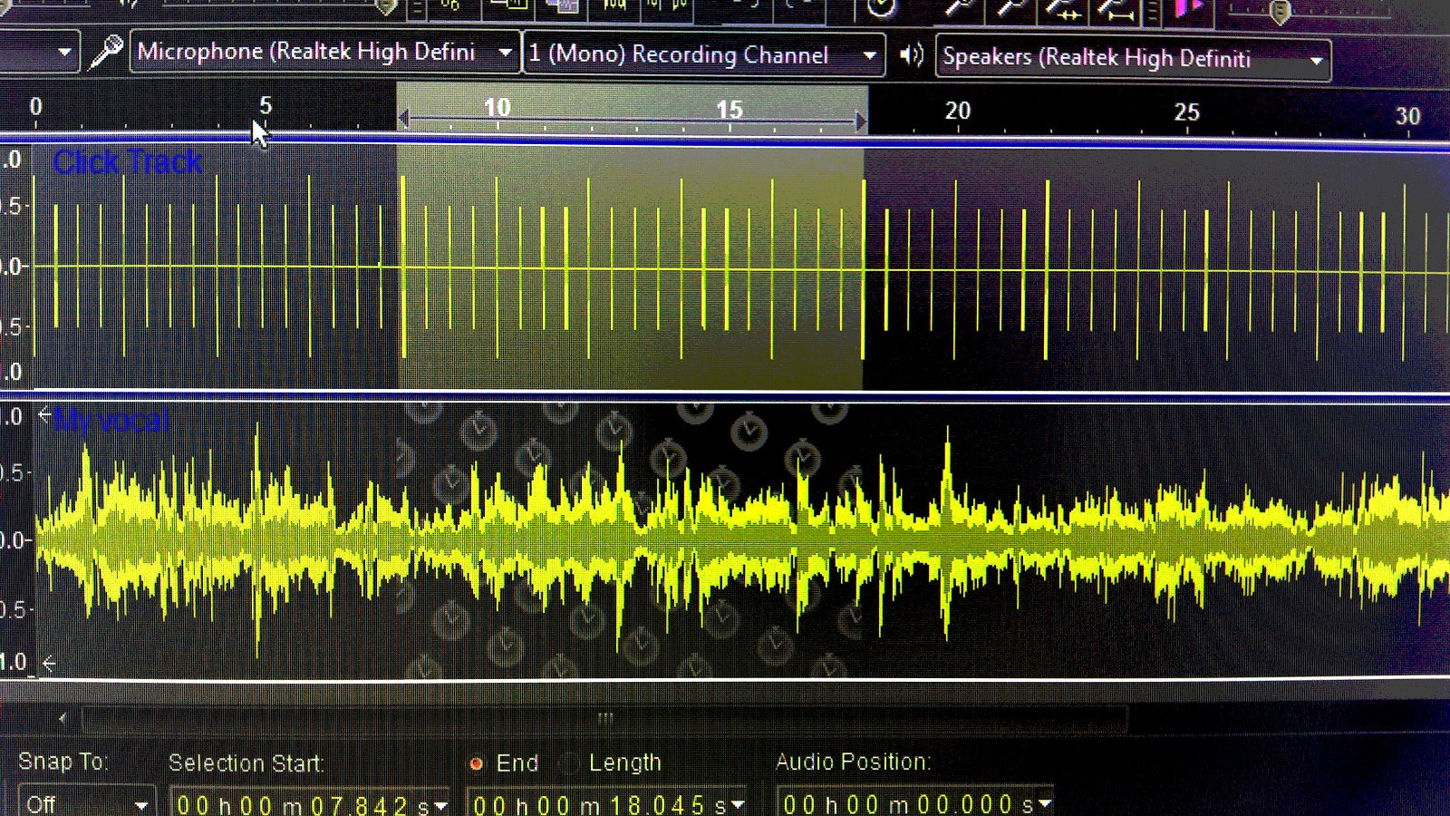 Picture Of Computer Screen Showing Wavelengths Of A - HD Wallpaper 
