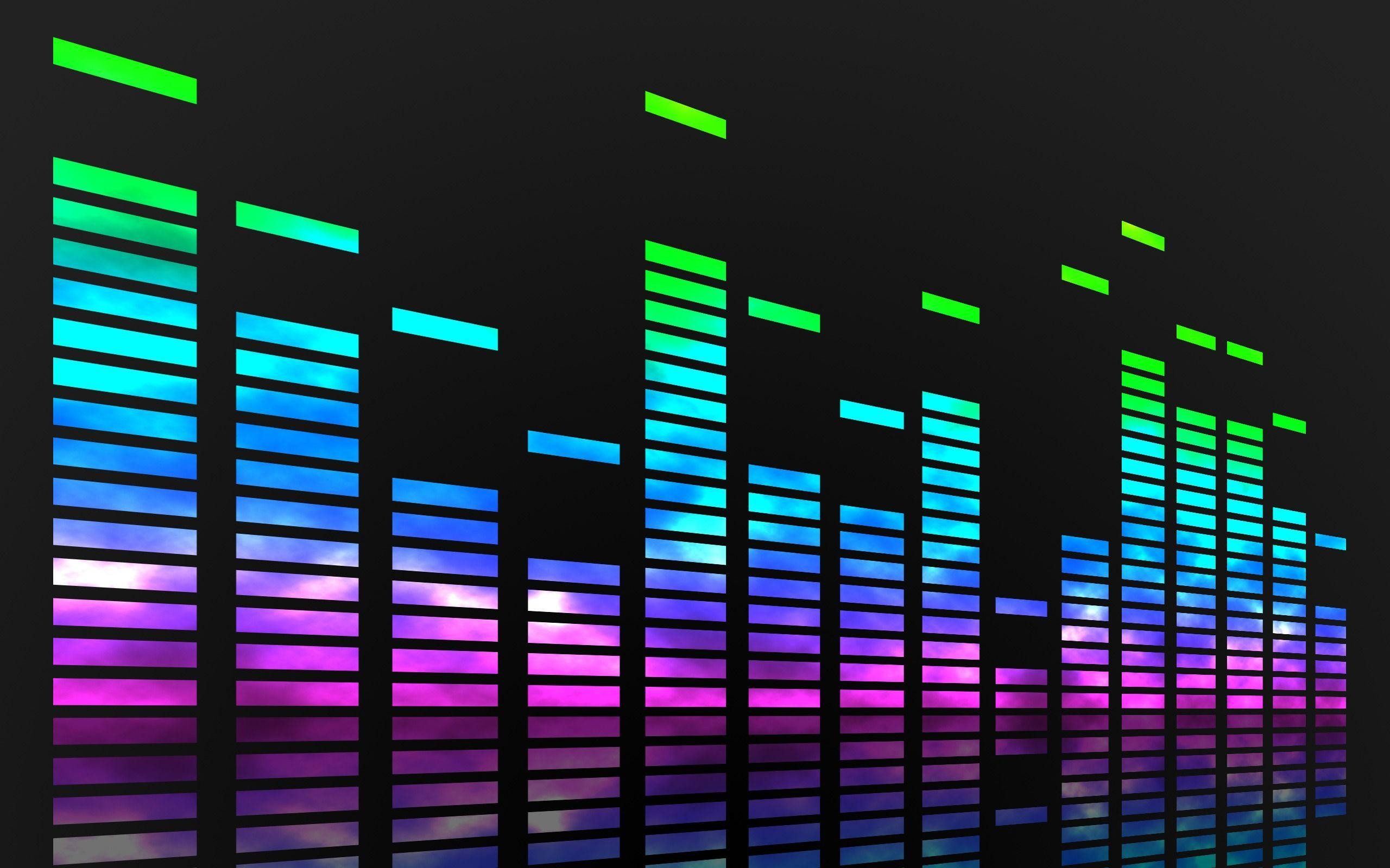 Cool Hd Music Wallpaper Desktop Equaliser Dj Backgrounds - Music Levels - HD Wallpaper 