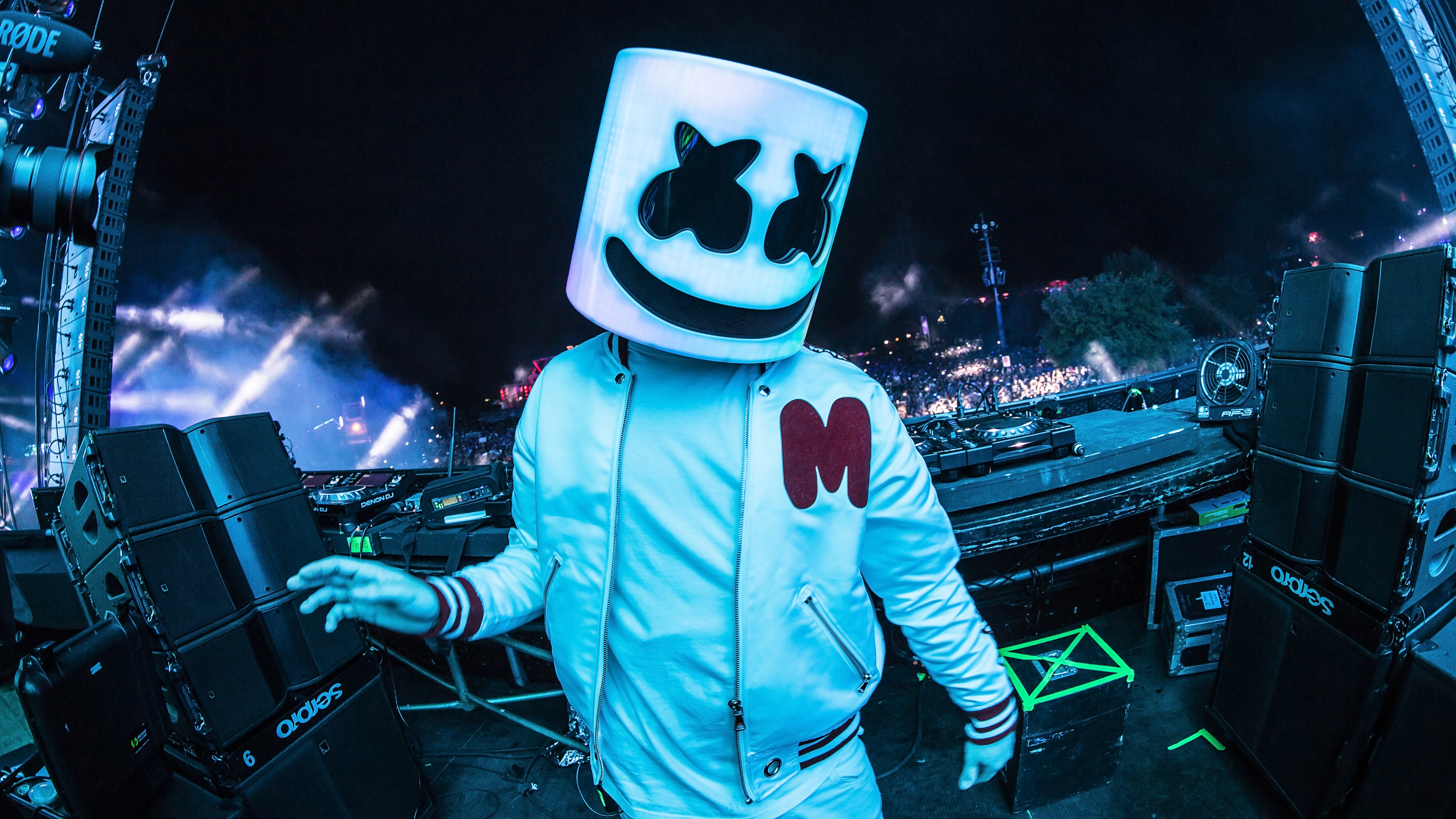 Fondos De Pantalla De Marshmello - HD Wallpaper 