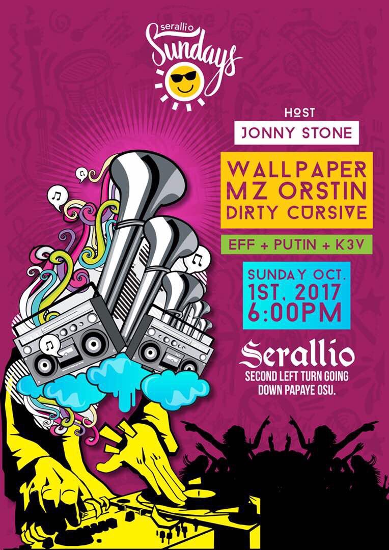 #seralliosundays With Mz Ortsin, Dj Dirty Cursive & - Poster - HD Wallpaper 
