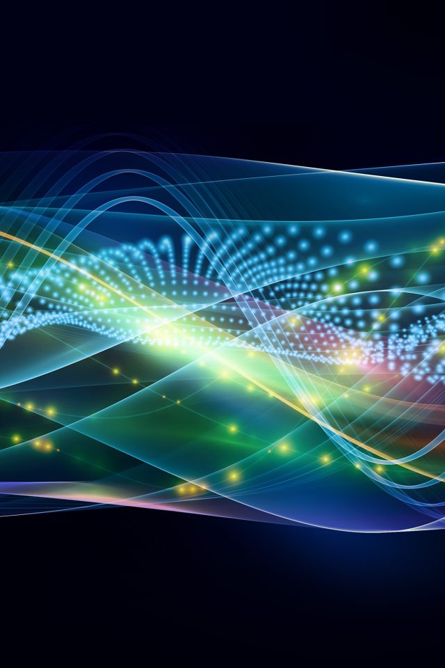 Abstract Lines Dark Blue Pattern Iphone Wallpaper - HD Wallpaper 