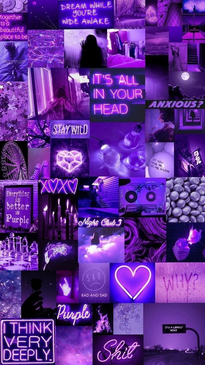 Purple Aesthetic - HD Wallpaper 