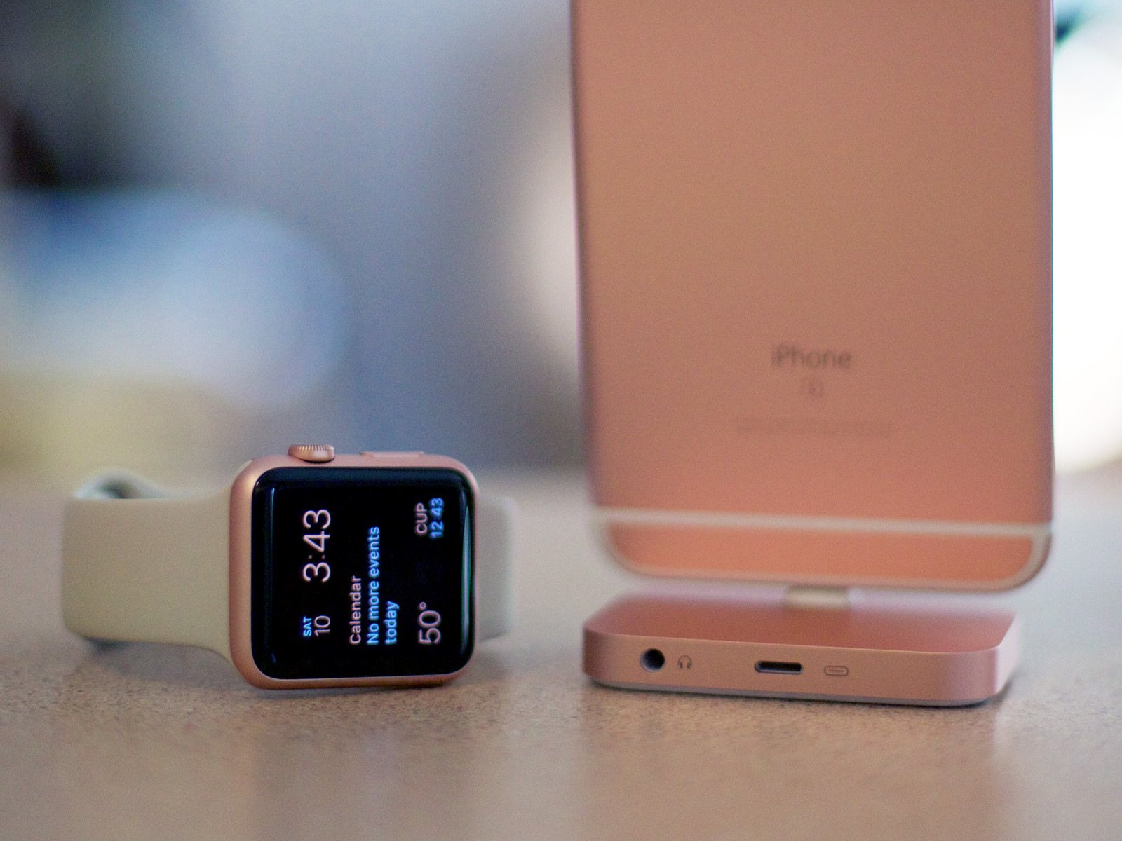 Iphone Watch 3 Rose Gold - HD Wallpaper 