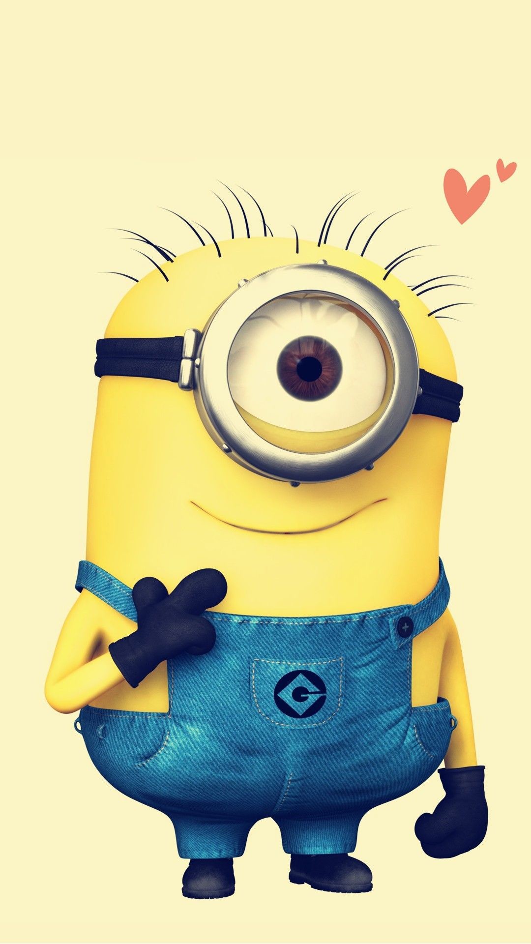 1080x1920, 2014 Halloween Despicable Me Minion Apple - Minion Giving Middle Finger - HD Wallpaper 