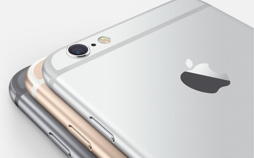Apple, Iphone 6, 2014, Smartphone, Grey, Gold, White, - Iphone Detail - HD Wallpaper 