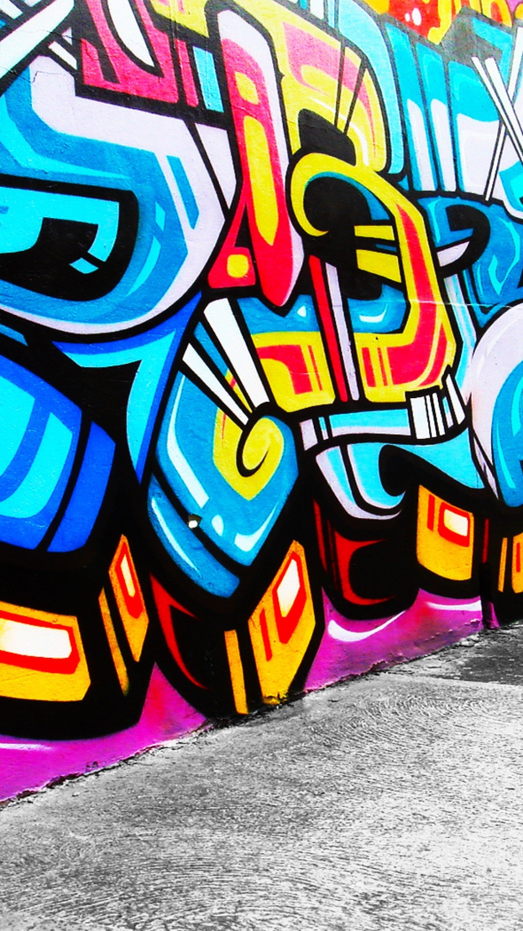 Graffiti Iphone 7 Plus Wallpaper With Image Resolution - Graffiti Wallpapers For Phone - HD Wallpaper 