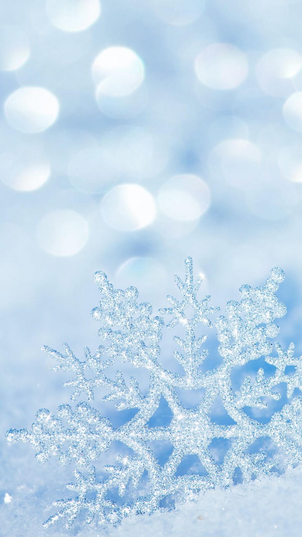 Snowflake Wallpaper Iphone - HD Wallpaper 