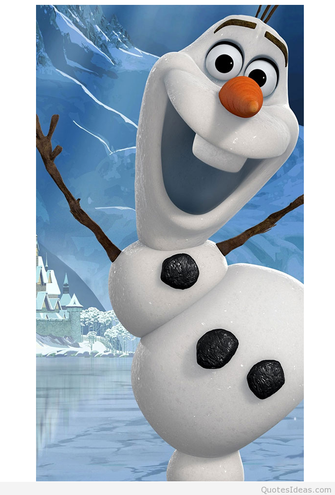 31 Cool Iphone 6 Plus Wallpapers - Olaf Frozen - HD Wallpaper 