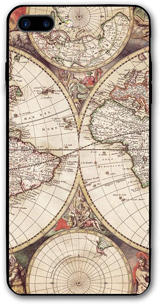 17th Century World Map - HD Wallpaper 